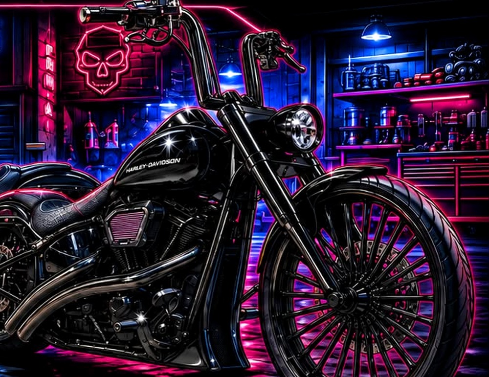 Premium custom motorcycle build